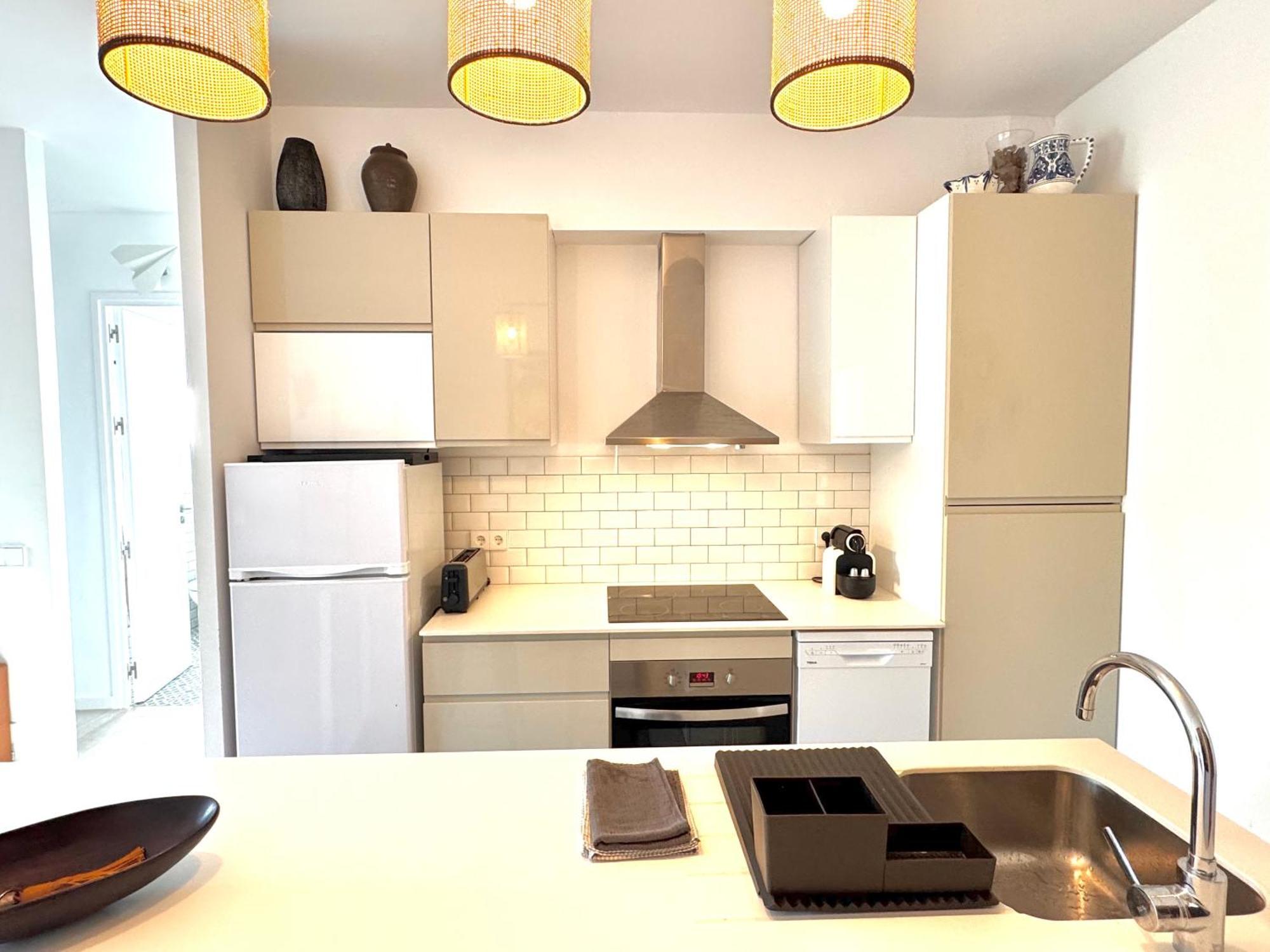 Appartement Nobe Es Pujols Proche Plage, Vue Mer ภายนอก รูปภาพ